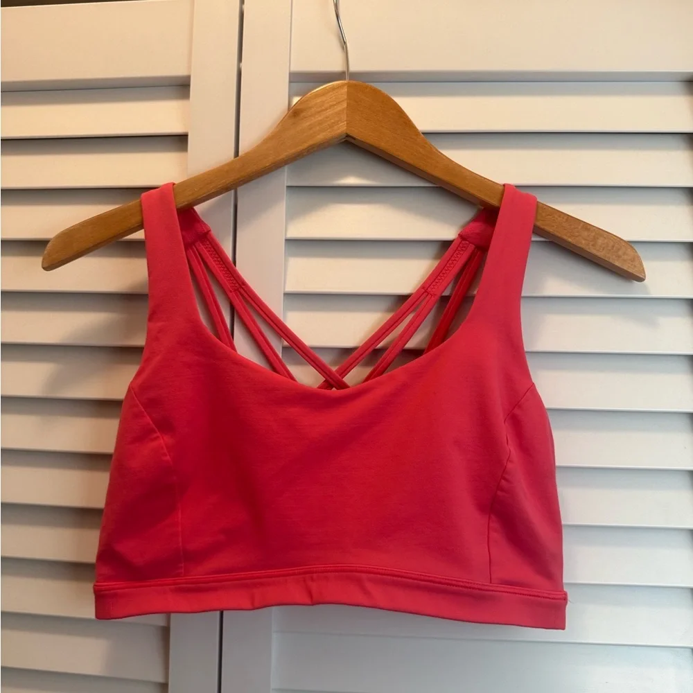 Lululemon Athletica Coral Sports Bra